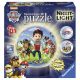 Ravensburger 3D puzzle - Paw Patrol noćana lampa - 72 dela - RA12187
