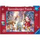 Ravensburger puzzle (slagalice) - Božićna čarolija 100 XXL delova - RA12937-1