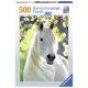 Ravensburger puzzle - Beli konj - 500 delova - RA14726