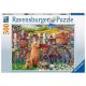 Ravensburger puzzle - Slatki psi u dvorištu - 500 delova - RA15036