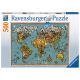 Ravensburger puzzle - Mapa sveta - 500 delova - RA15043