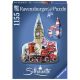 Ravensburger puzzle - Big Ben silueta -  800-1200  delova - RA16155