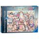 Ravensburger puzzle - Lude mačke - 500 delova - RA16756
