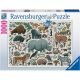 Ravensburger puzzle - Divlje životinje - 1.000 delova - RA16807