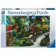 Ravensburger puzzle (slagalice) - Šareni papagaj 2000 delova - RA17111