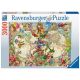 Ravensburger puzzle – Mapa sveta, flora i fauna - 3000 delova - RA17117