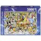 Ravensburger puzzle - Razni Diznijevi junaci -  5000 delova - RA17432