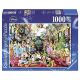 Ravensburger puzzle - Novogodišnja Disney žurka - 1000 delova - RA19553