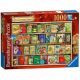 Ravensburger puzzle - Božićna knjižara - 1.000 delova - RA19801