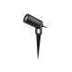 Rabalux Baštenske lampe Krobia GU10 1x MAX 4W crna (7814) - 7814-1