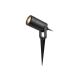 Rabalux Baštenske lampe Krobia GU10 1x MAX 4W crna (7814) - 7814-1