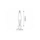 Rabalux Dekorativna rasveta Lollipop 2 E14 G45 1x MAX 25W providno (4108) - 4108