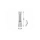 Rabalux Dekorativna rasveta Minka GY635 1x MAX 20W plava (7026) - 7026