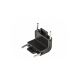 Rabalux KONEKTOR – POVEZUJUĆI ELEMENT LiTrack Connect+ W crna (70203) - RAS003013A00000