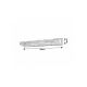 Rabalux Kupatilska rasveta Abbey LED 2X5W hrom (5787) - 5787