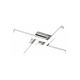 Rabalux Kupatilska rasveta Antonia LED 4x 6 W hrom (5896) - 5896