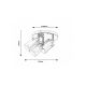 Rabalux Kupatilska rasveta Aviva G9 3X MAX 28W hrom (5088) - 5088
