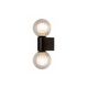 Rabalux Kupatilska rasveta Colzar G9 2x MAX 35W mat crno (75022) - RAS002973A00000