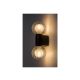 Rabalux Kupatilska rasveta Colzar G9 2x MAX 35W mat crno (75022) - RAS002973A00000
