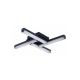Rabalux Kupatilska rasveta Evan LED 18W mat crno (2168) - 2168