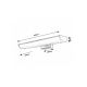 Rabalux Kupatilska rasveta Evron LED 135W hrom (5064) - 5064