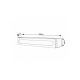Rabalux Kupatilska rasveta Jakub LED 12W hrom (3480) - 3480