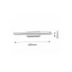 Rabalux Kupatilska rasveta John LED 12W hrom (5897) - 5897-1