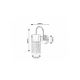 Rabalux Kupatilska rasveta Niagara E14 1x MAX 40W hrom (2194) - 2194-1