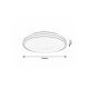 Rabalux Kupatilska rasveta Slava LED 18W crna (3054) - 3054