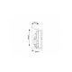 Rabalux Kupatilska rasveta Teodoro E14 1x MAX 12W hrom (75029) - RAS002573A00000