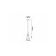 Rabalux Kupatilska rasveta Tirina E27 1x MAX 15W mat crno (75006) - 75006