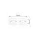 Rabalux Kupatilska rasveta Tony LED 2x 5W hrom (5490) - 5490-1-1