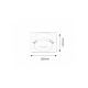Rabalux Kupatilska rasveta Tony LED 5W hrom (5489) - 5489-1