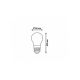 Rabalux LED vlakna Filament-LED W bršljan (79150) - SIJ000292A00000