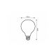 Rabalux LED vlakna Filament-LED W milky (79127) - SIJ000269A00000