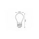 Rabalux LED vlakna Filament-LED W providno (79043) - SIJ000192A00000