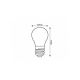 Rabalux LED vlakna Filament-LED W providno (79053) - SIJ000202A00000