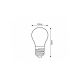 Rabalux LED vlakna Filament-LED W providno (79139) - SIJ000281A00000