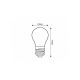 Rabalux LED vlakna Filament-LED W providno (79140) - SIJ000282A00000