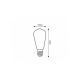 Rabalux LED vlakna Filament-LED W providno (79154) - SIJ000306A00000