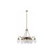Rabalux Luster Annabella E14 6x MAX 40 + E27 2x MAX 60W bronzana (8636) - 8636-1