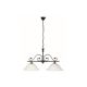 Rabalux Luster Dorothea E27 2x MAX 60W mat crno (7777) - 7777