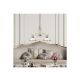 Rabalux Luster Elisett E27 2x MAX 60W bronzana (2757) - 2757