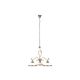 Rabalux Luster Elisett E27 3x MAX 60W bronzana (2753) - 2753