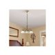 Rabalux Luster Flossi E27 3x MAX 40W bronzana (8813) - 8813