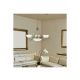 Rabalux Luster Marlene E14 3x MAX 40 + E27 2x MAX 60W bronzana (8543) - 8543