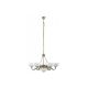 Rabalux Luster Marlene E14 6x MAX 40 + E27 2x MAX 60W bronzana (8546) - 8546