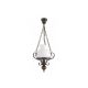 Rabalux Luster Petronel E27 1x MAX 60W mat crno (7076) - 7076