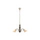 Rabalux Luster Rustic 3 E14 3x MAX 40W bronzana (7093) - 7093