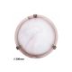 Rabalux Plafonjera Alabastro E27 1x MAX 60W alabaster - duvan braon (3253) - 3253